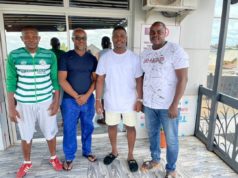Hon Commissioner For Youths and Sports Development Asiwaju Seun Fakorede identify with Ogbomoso United