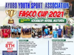 Ayobo Ipaja Lagos Await Fasco Cup 2021