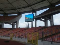 Scoreboard At Moshood Abiola National Stadium Abuja Functional