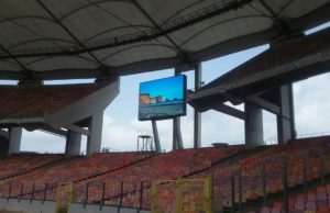 Scoreboard At Moshood Abiola National Stadium Abuja Functional