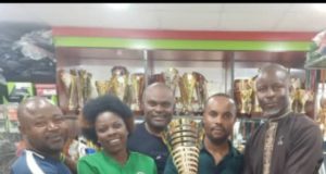 SWAN/SESC Friendly: VCN Sports Delivers Trophy Ahead Of Saturday’s Friendly