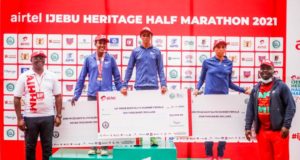 Kenyans Dominate, Youngest Runner Emerge At The Maiden Edition of Airtel Ijebu Heritage Half Marathon