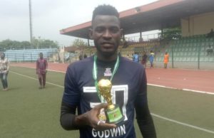‘Hard Work Got Me Here’ – Ikeja Divisional FA League Golden Glove Winner Godwin Friday Says
