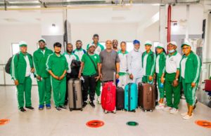 TOKYO20: Team Nigeria First Batch Departs For Tokyo