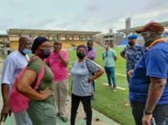 Aisha Buhari Cup: LOC Inspects Mobolaji Johnson Arena