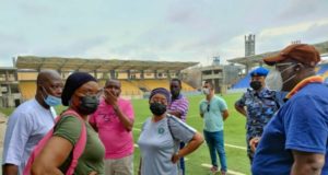 Aisha Buhari Cup: LOC Inspects Mobolaji Johnson Arena