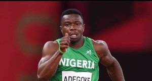 Adegoke Makes Olympics History, Becomes Third Nigerian To Run In 100m Final