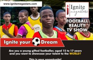 The Stage Is Set For The First Ever Football Reality TV Show In Nigeria…Players Can Now Register
