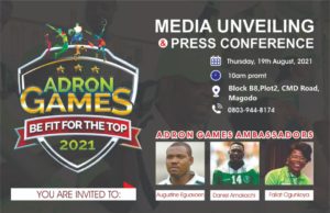 Adron Games Unveil Ogunkoya,Eguavoen, Amokachi As Ambassadors