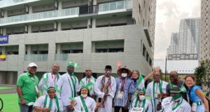 2020 Paralympic Games: Team Nigeria File Out In Style At Opening Ceremony