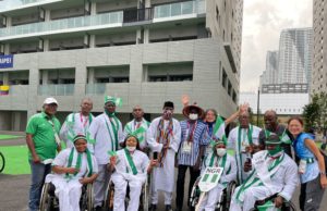 2020 Paralympic Games: Team Nigeria File Out In Style At Opening Ceremony