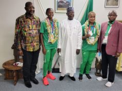 Nigeria Ambassador To Japan Hosts Team Nigeria …Sunday Dare Pledges To Finance Surgery Of Five Athletes