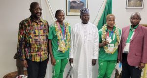 Nigeria Ambassador To Japan Hosts Team Nigeria …Sunday Dare Pledges To Finance Surgery Of Five Athletes
