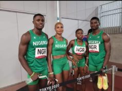 Nigeria’s Mixed 4x400m Team Excited By African Record Set At Olympics Debut In Tokyo