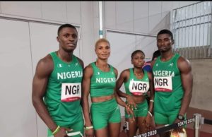 Nigeria’s Mixed 4x400m Team Excited By African Record Set At Olympics Debut In Tokyo