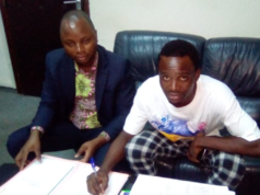 Chiche Okpala joins Les Buffles for a two year deal