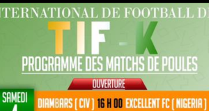 Excellent FC Opponents For The Tournoi International De Football Koumassi TIK-K Tournament Released