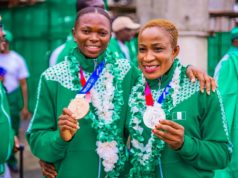 Damishi Sango Congratulates Team Nigeria, Minister …Says, This Is Our Best Olympics In 21 Years.