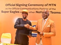 NFF Hooks MTN As Official Communications Partner Of The Super Eagles And Other National Teams