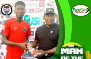 Fusion Football Championship: “My Target Is To Go To Europe,” Says Bethel Int’l Two Goal Hero