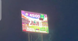Sports Facilities: Samson Siasia Stadium Gets Face Lift With Installation Of Scoreboard By Monimichelle