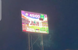 Sports Facilities: Samson Siasia Stadium Gets Face Lift With Installation Of Scoreboard By Monimichelle