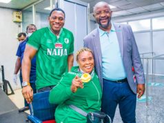 Sunday Dare, Amokachi Welcome Heroic Paralympians
