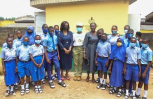 Corps Member Donates Toilet Facility To Army Day Secondary School