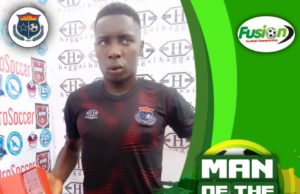 Fusion Football Championship: ‘We Were Lucky Against BroadCity’ Says Haggai MVP