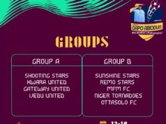Defending Champions 3SC Draw Kwara United, As Ogunbote Face Former Club