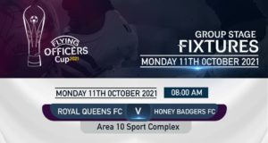 Flying Officers Cup 2021: Bayelsa Queens, Honey Badgers, FC Robo Queens And Osun Babes All In Action on Monday