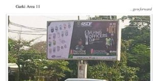 Abuja Agog With Flying Officers Cup Billboards