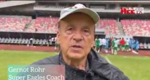 Gernot Rohr Sends Messages To Fans After Revenge Over CAR – “We Could Have Scored Three Or Four”