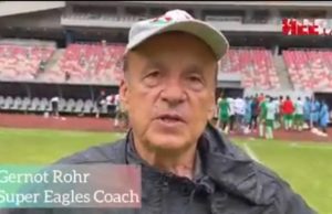 Gernot Rohr Sends Messages To Fans After Revenge Over CAR – “We Could Have Scored Three Or Four”