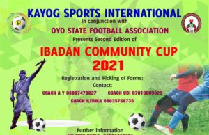 Ibadan Community Cup 2021: 26 Compounds Set To Battle For The Royal Rumble