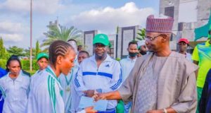 Gov. Sule Splashes Dollars On Team Nasarawa Athletes, Coaches; Promises To Construct Standard Hockey Pitch