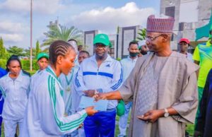 Gov. Sule Splashes Dollars On Team Nasarawa Athletes, Coaches; Promises To Construct Standard Hockey Pitch