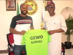 Aruna Meets Sanwo-Olu . As Lagos Plans To Build 10 Stadiums
