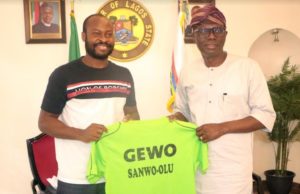 Aruna Meets Sanwo-Olu . As Lagos Plans To Build 10 Stadiums