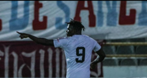 “I Am Overjoyed With The Goals” – Samson Akinyoola After Bagging A Brace For Caracas