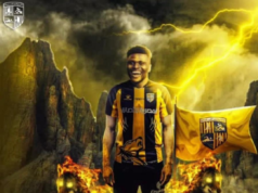 John Okoli Pitches Tent With Al Mokawloon