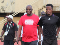 Volleyball President Nimrod Hails Sports Writers Display Ss Kwara SWAN Holds Visiting Journalists 1-1 In Novelty Match