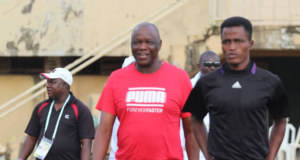 Volleyball President Nimrod Hails Sports Writers Display Ss Kwara SWAN Holds Visiting Journalists 1-1 In Novelty Match