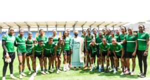Mrs Sanwo-Olu Pumps Super Falcons’ Spirit Ahead Of Accra Cracker
