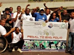 Rotary Club Of Ikeja-Alausa Thank Partners For Success Of “Pedal To End Polio” 2021
