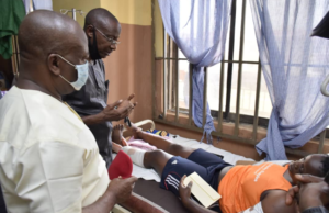Nigeria Pillar Of Sports Ejidike Visits Injured Kwara Referees Involved In Auto Crash