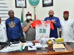 NPFL: Gov Uzodinma Unveils Heartland Jersey, Assures Heartland Of Governments’ Support