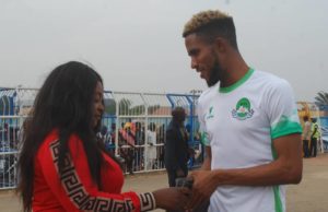 Female Supporter, Esther Tijani, Gifts Nasarawa United Players Fifty Travel Sanitary Handbags