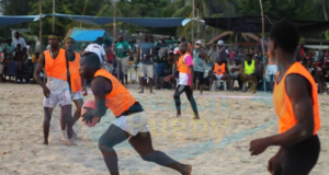 Sandie Beach Rugby Lures Fun Seekers To Takwa Bay