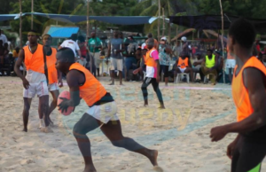 Sandie Beach Rugby Lures Fun Seekers To Takwa Bay